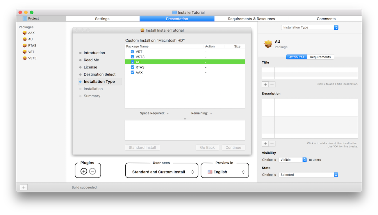 リスティング・パッケージ