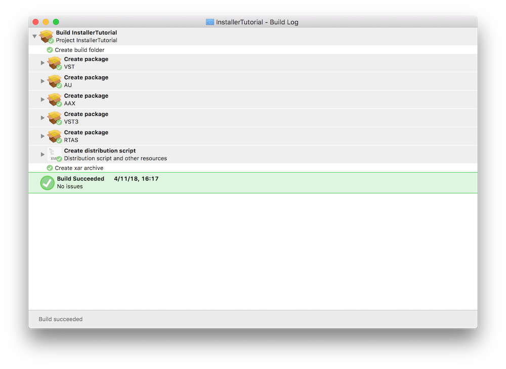 ディストリビューションの構築