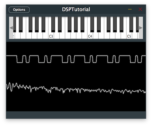 双曲線タンジェント関数によるウェーブシェイピング