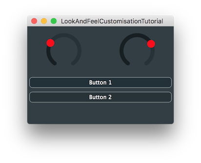 ルック&フィールの色をオーバーライド