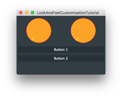 シンプルなボタン