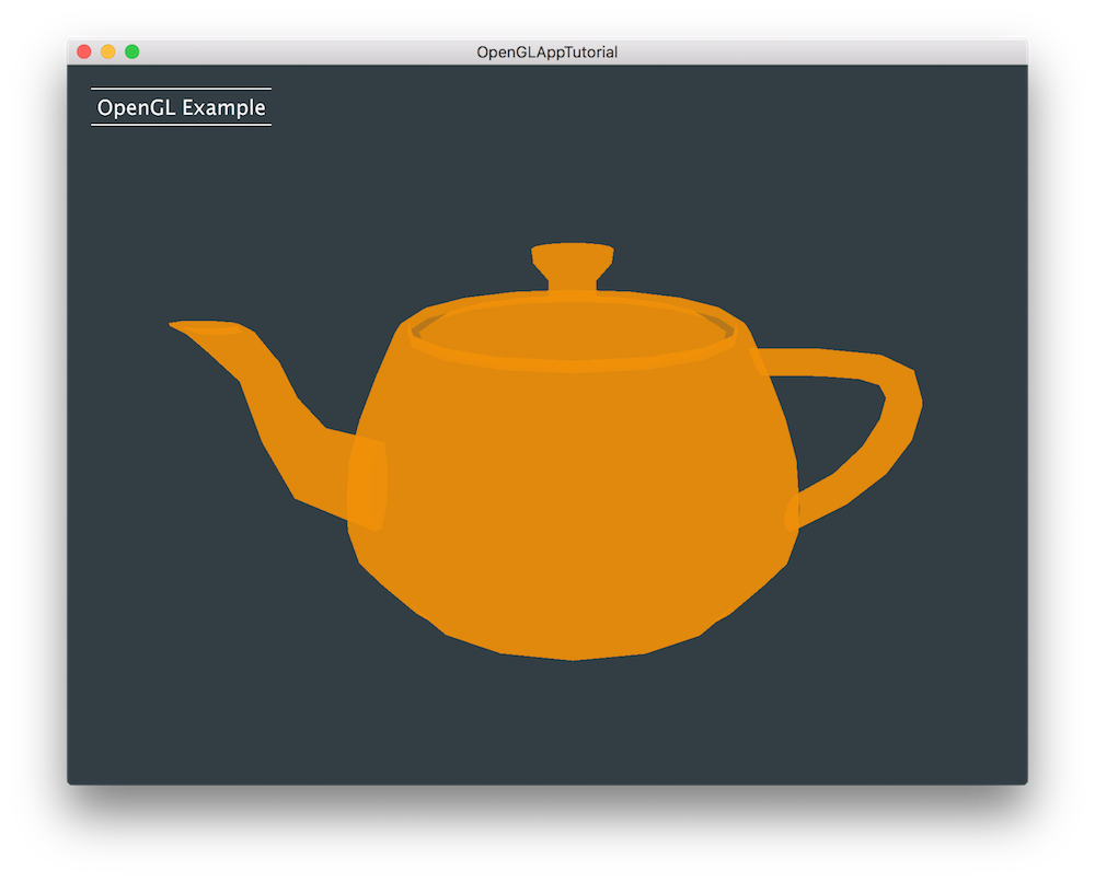 デモプロジェクトアプリウィンドウ